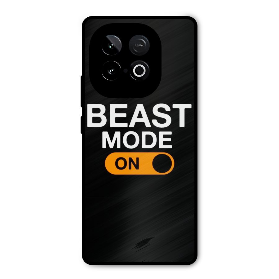 Beast Mode Switched On Metal Back Case for iQOO Neo 10