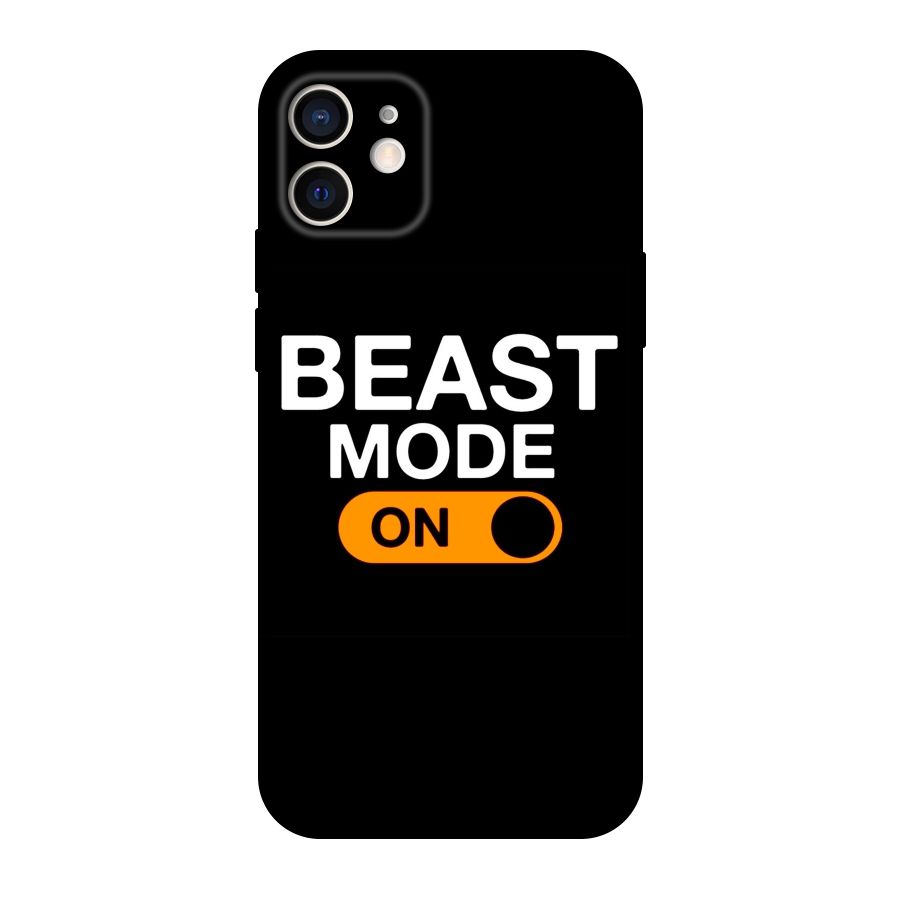 Beast Mode Switched On Original Polycarbonate Back Case for iPhone 12