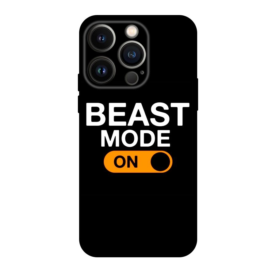Beast Mode Switched On Original Polycarbonate Back Case for iPhone 14 Pro