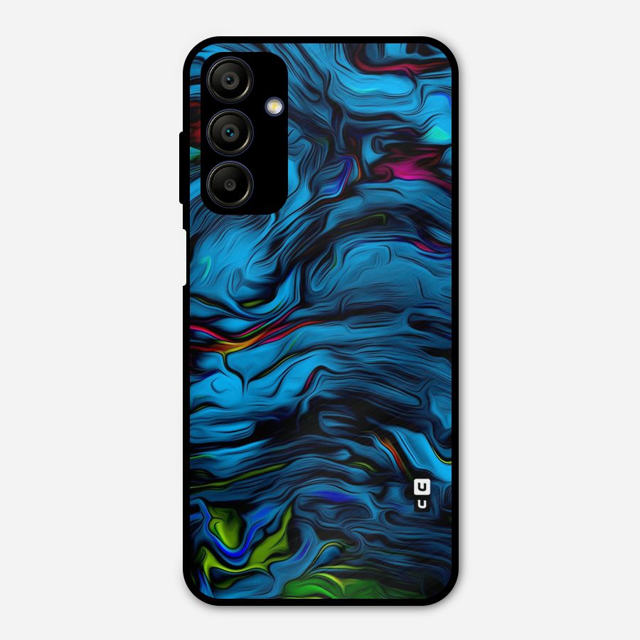 Beautiful Abstract Design Art Metal Back Case for Galaxy A15 5G