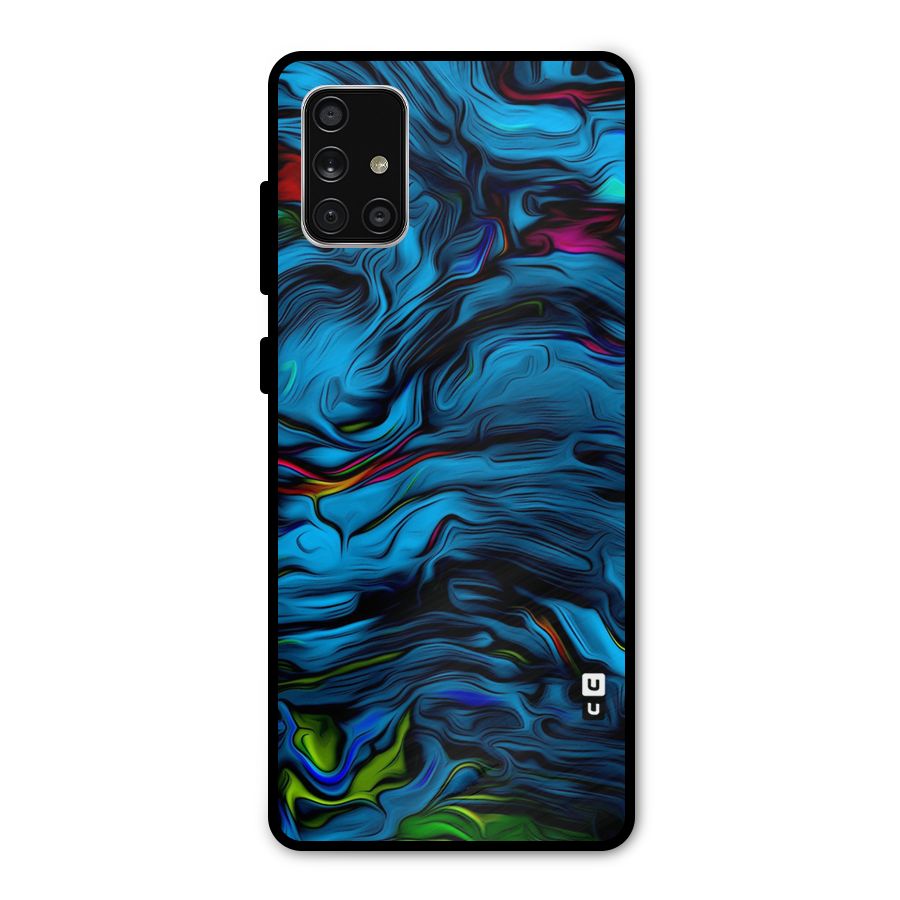 Beautiful Abstract Design Art Metal Back Case for Galaxy A71