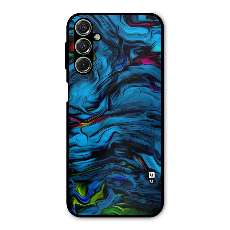 Beautiful Abstract Design Art Metal Back Case for Galaxy F34