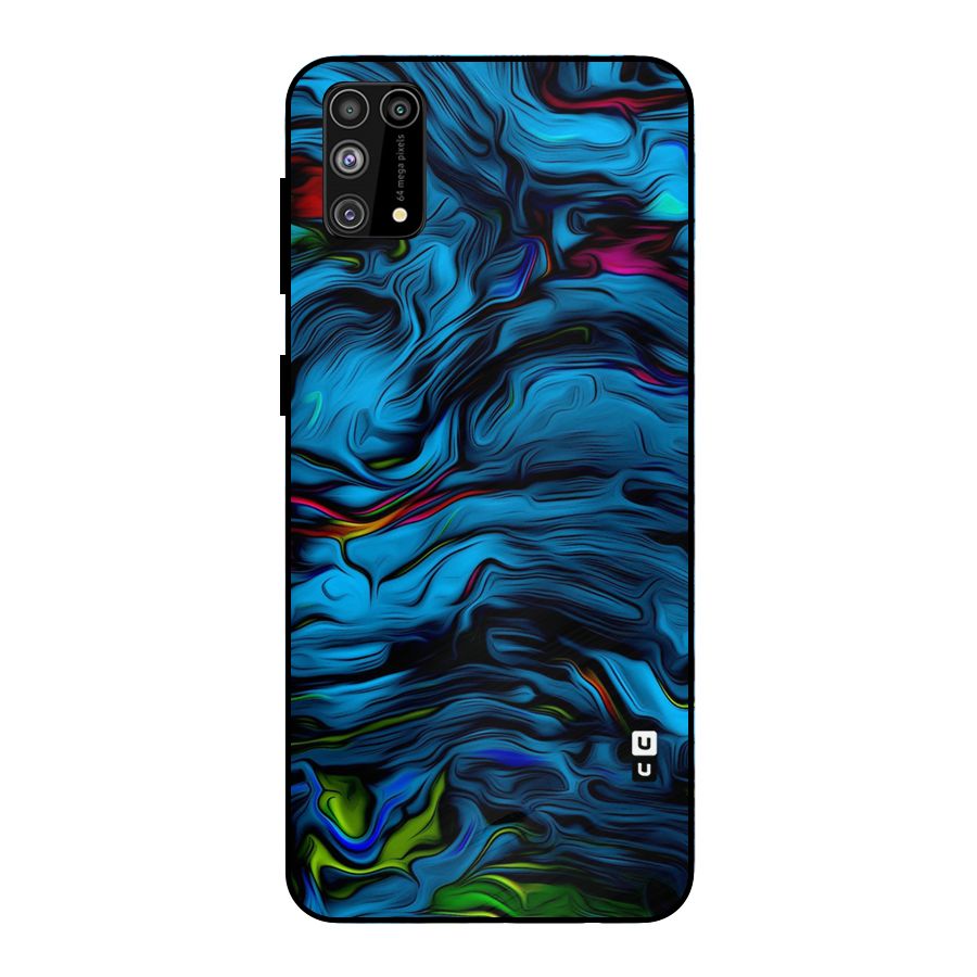 Beautiful Abstract Design Art Metal Back Case for Galaxy F41