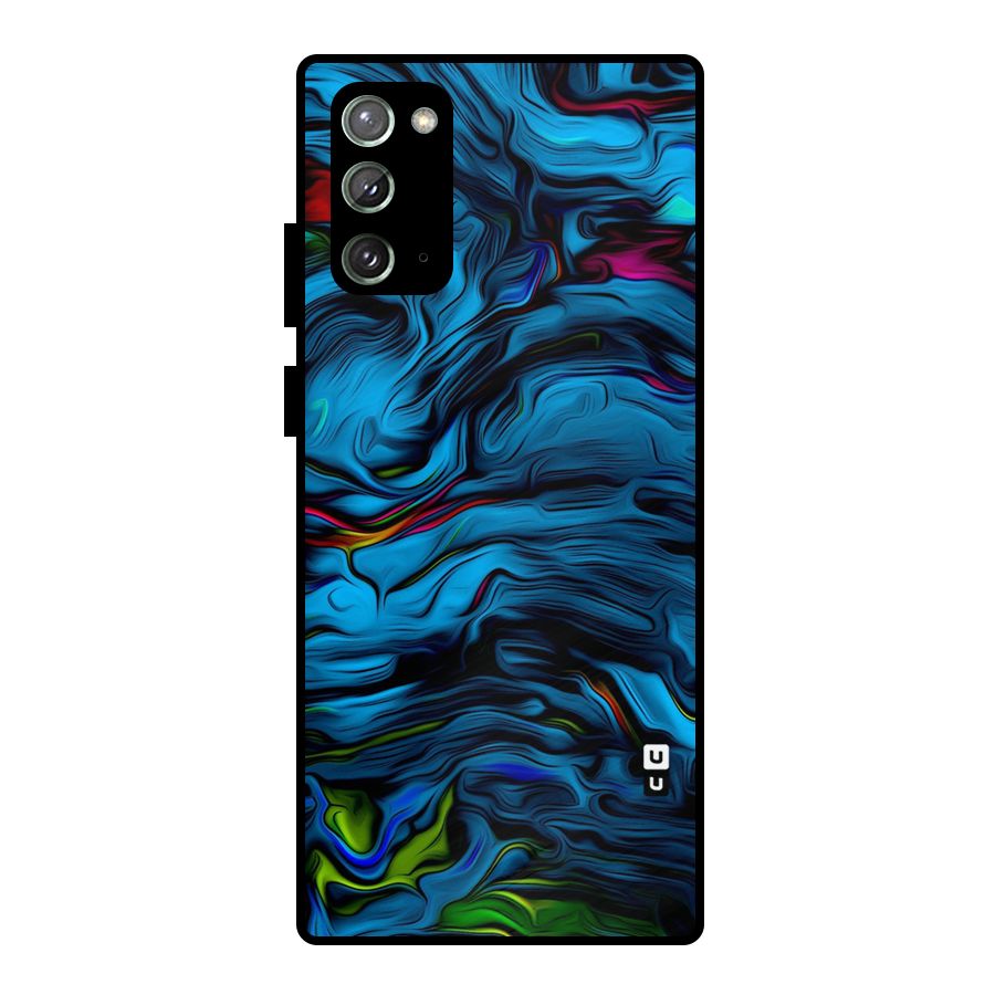 Beautiful Abstract Design Art Metal Back Case for Galaxy Note 20