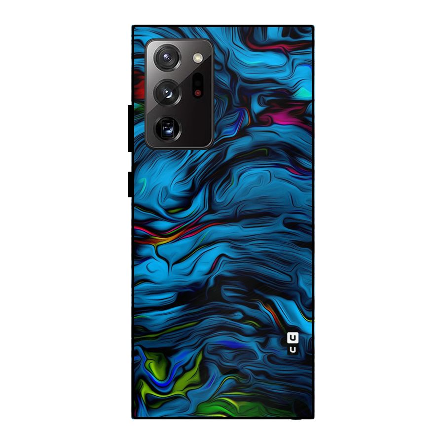 Beautiful Abstract Design Art Metal Back Case for Galaxy Note 20 Ultra 5G