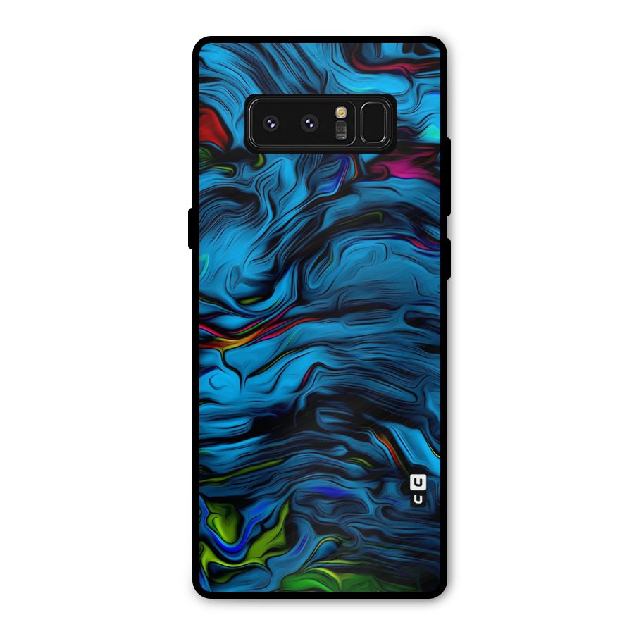 Beautiful Abstract Design Art Metal Back Case for Galaxy Note 8