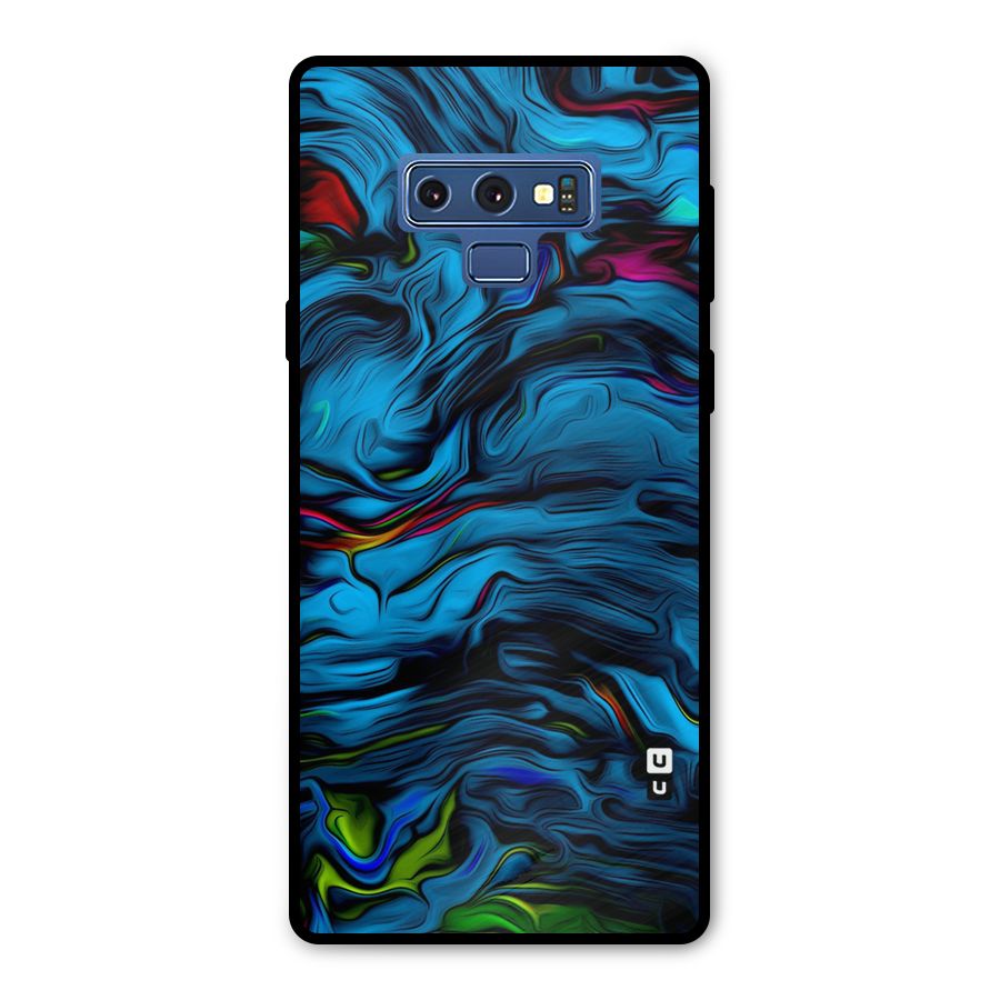 Beautiful Abstract Design Art Metal Back Case for Galaxy Note 9