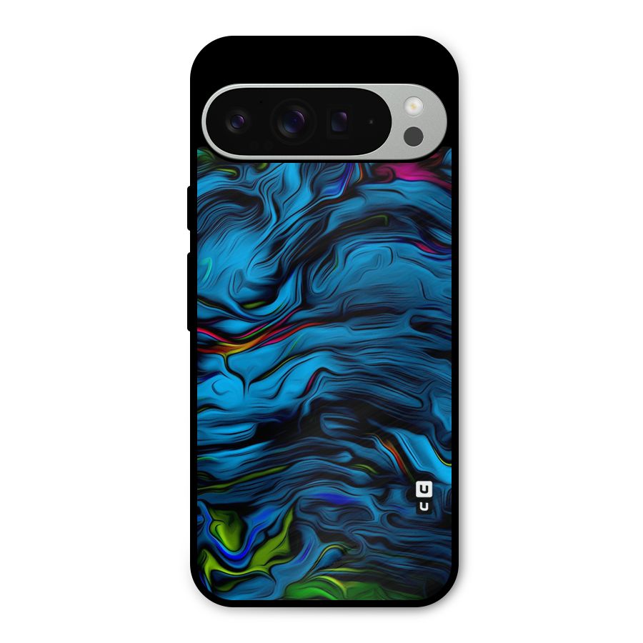 Beautiful Abstract Design Art Metal Back Case for Google Pixel 9 Pro XL