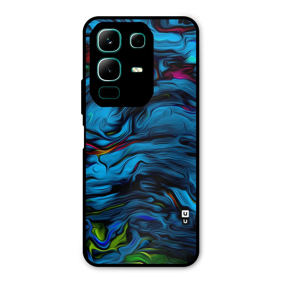 Beautiful Abstract Design Art Metal Back Case for Infinix Note 50x