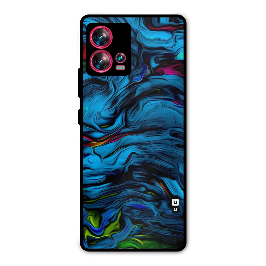 Beautiful Abstract Design Art Metal Back Case for Motorola Edge 30 Fusion