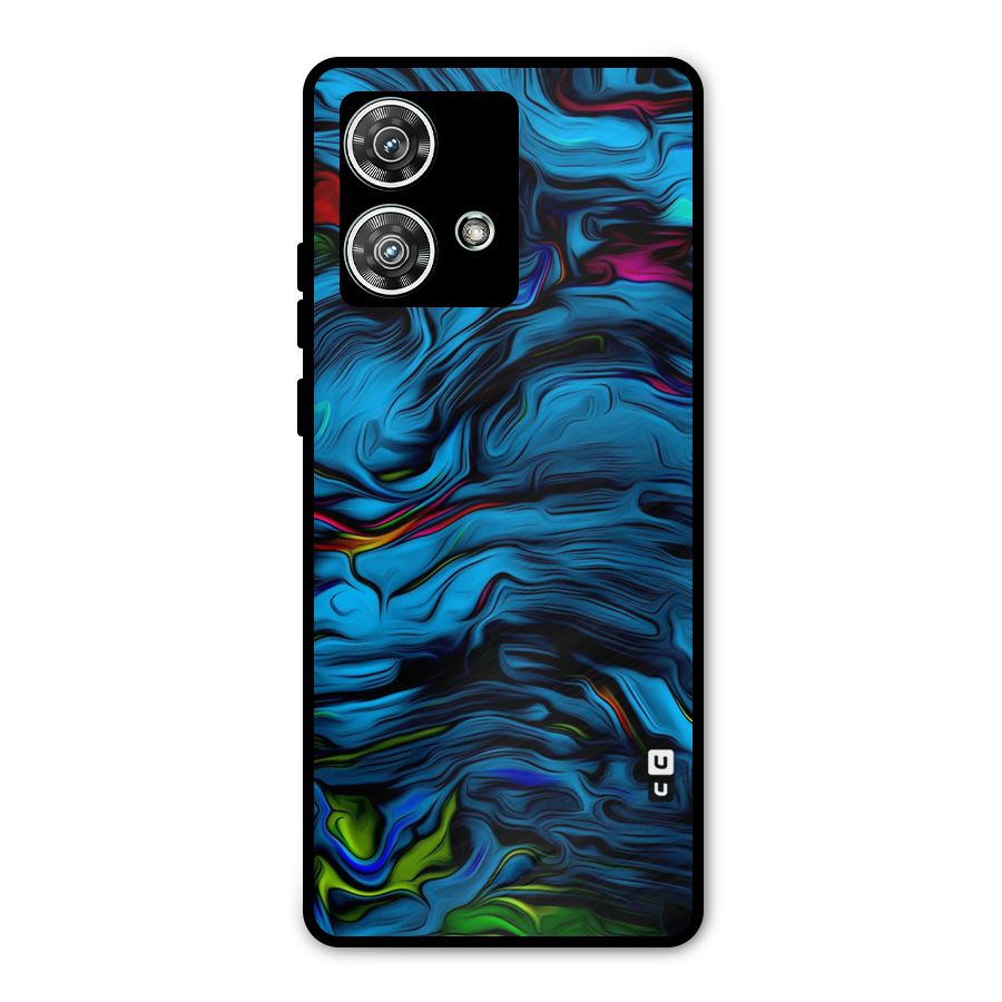 Beautiful Abstract Design Art Metal Back Case for Motorola Edge 40 Neo