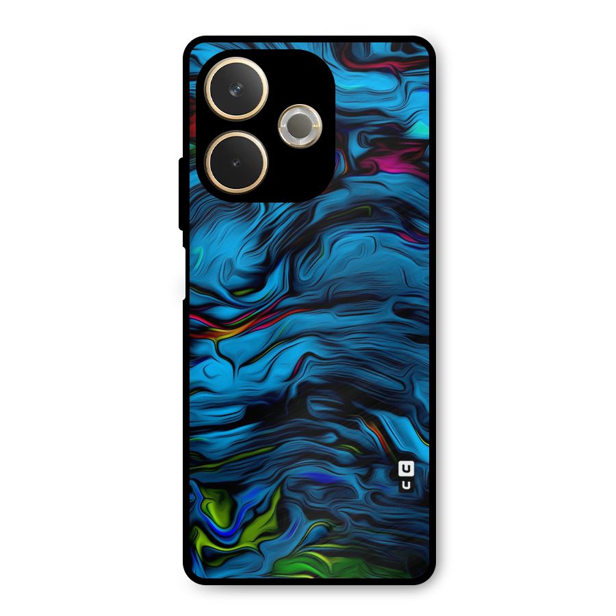 Beautiful Abstract Design Art Metal Back Case for Oppo A5 Pro