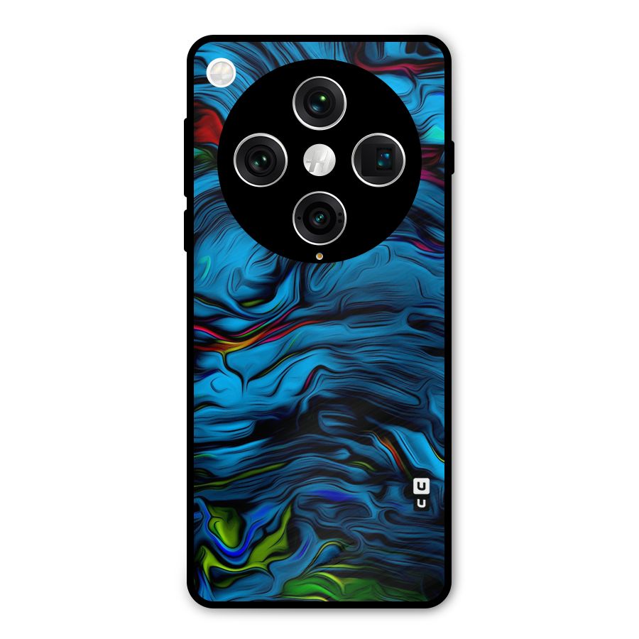 Beautiful Abstract Design Art Metal Back Case for Oppo Find X8 Pro