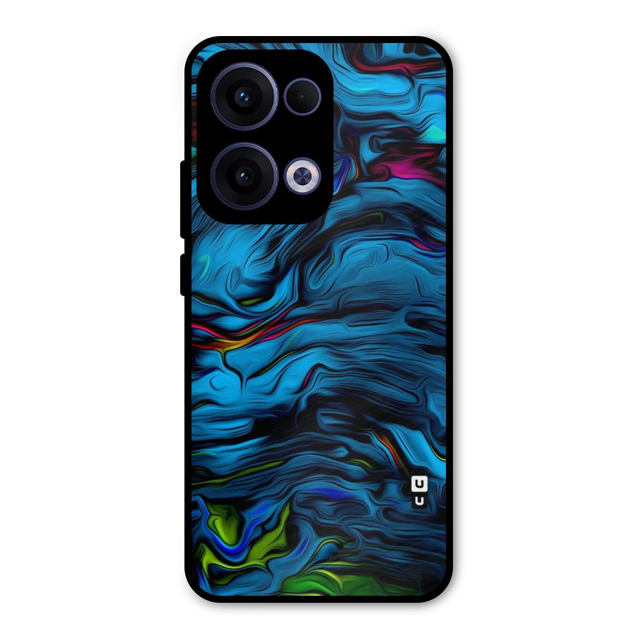 Beautiful Abstract Design Art Metal Back Case for Oppo Reno13