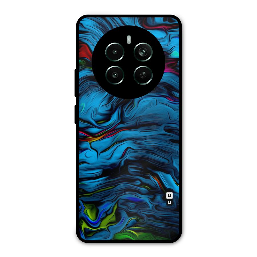 Beautiful Abstract Design Art Metal Back Case for Realme 12 Pro Plus