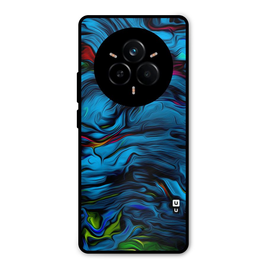 Beautiful Abstract Design Art Metal Back Case for Realme 14 Pro