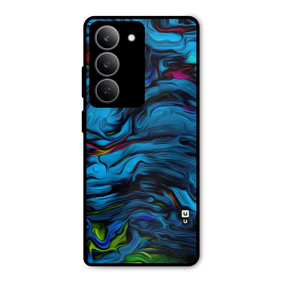 Beautiful Abstract Design Art Metal Back Case for Realme 14x