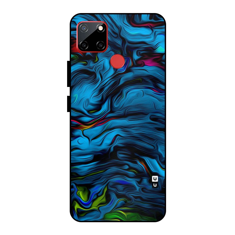 Beautiful Abstract Design Art Metal Back Case for Realme C12