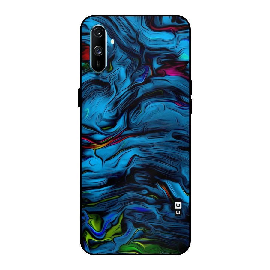 Beautiful Abstract Design Art Metal Back Case for Realme C3