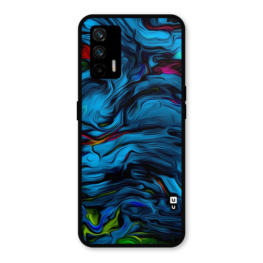 Beautiful Abstract Design Art Metal Back Case for Realme GT 5G