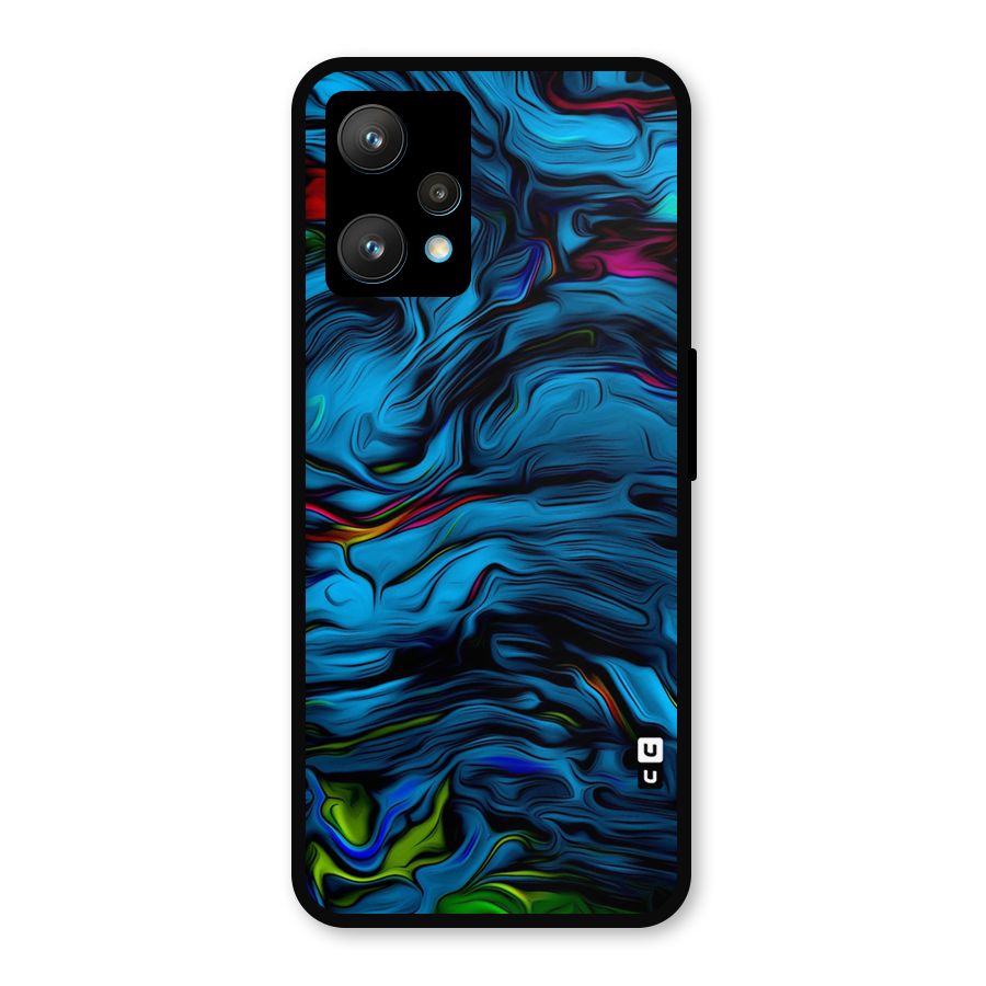 Beautiful Abstract Design Art Metal Back Case for Realme Narzo 50 Pro