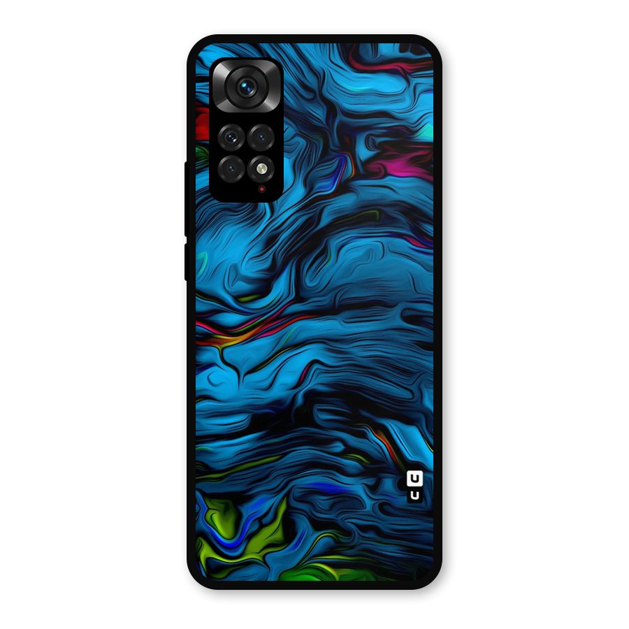 Beautiful Abstract Design Art Metal Back Case for Redmi Note 11s