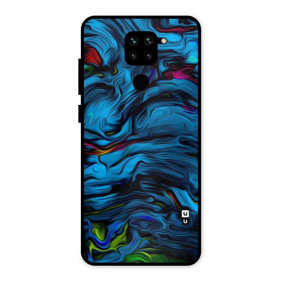 Beautiful Abstract Design Art Metal Back Case for Redmi Note 9