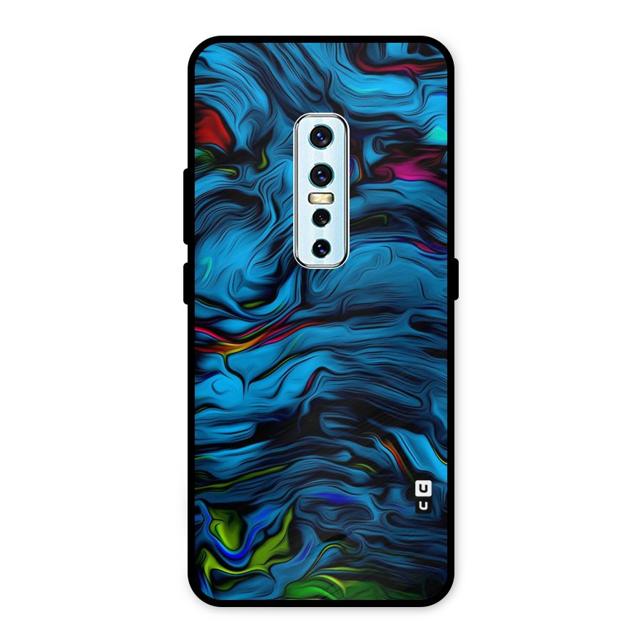 Beautiful Abstract Design Art Metal Back Case for Vivo V17 Pro