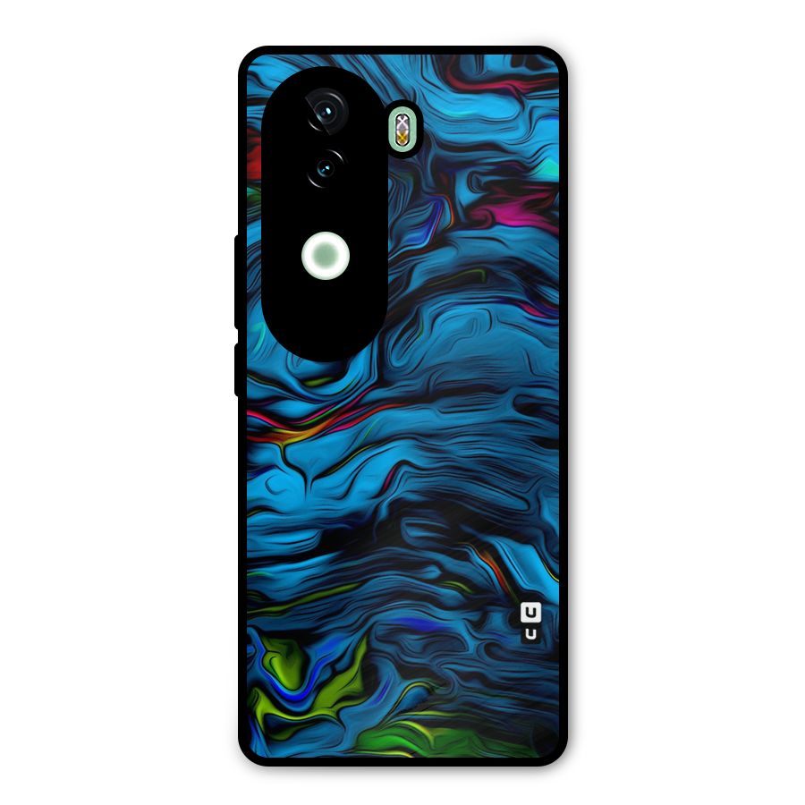 Beautiful Abstract Design Art Metal Back Case for Vivo V40e