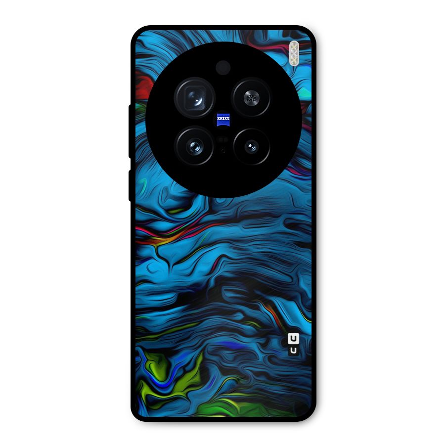 Beautiful Abstract Design Art Metal Back Case for Vivo X200 Pro