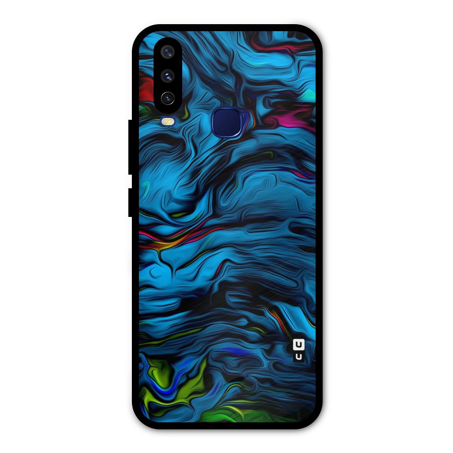 Beautiful Abstract Design Art Metal Back Case for Vivo Y12