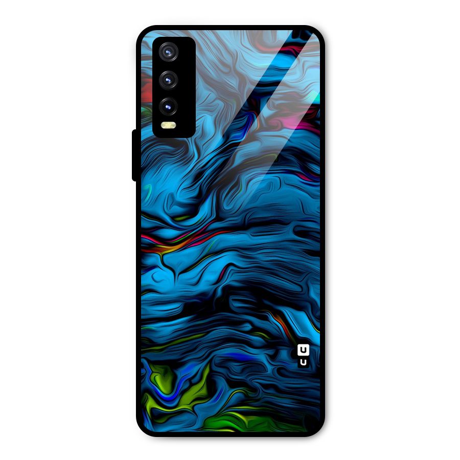 Beautiful Abstract Design Art Metal Back Case for Vivo Y20