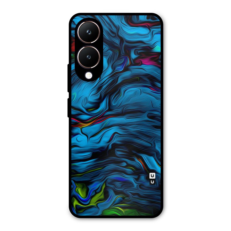 Beautiful Abstract Design Art Metal Back Case for Vivo Y28