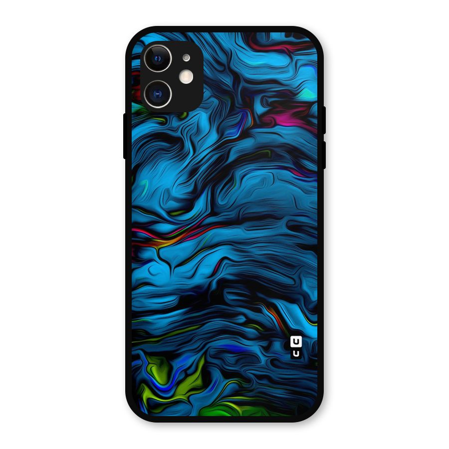 Beautiful Abstract Design Art Metal Back Case for iPhone 11