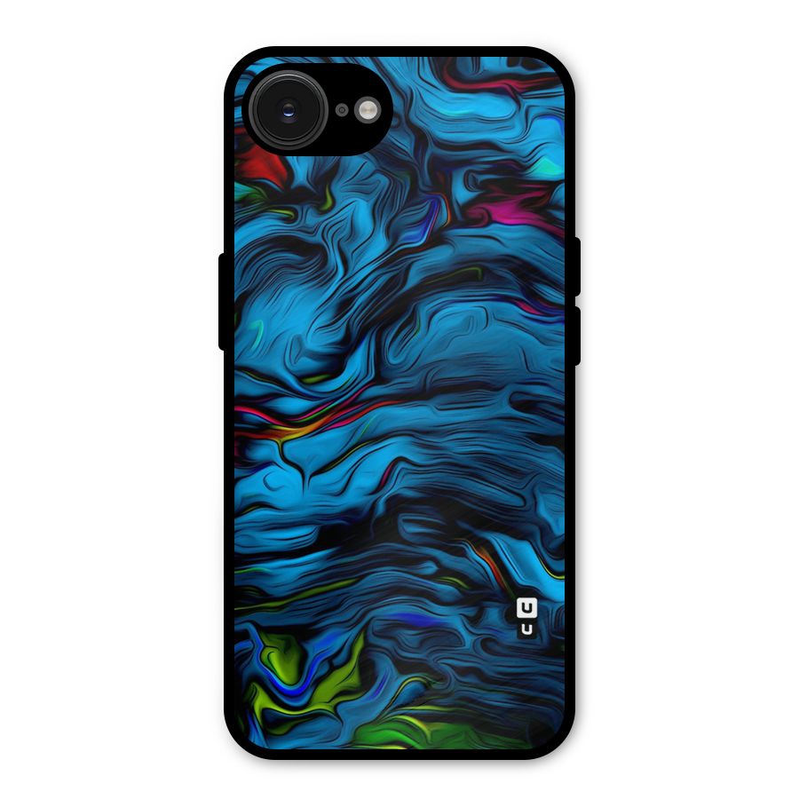 Beautiful Abstract Design Art Metal Back Case for iPhone 16e