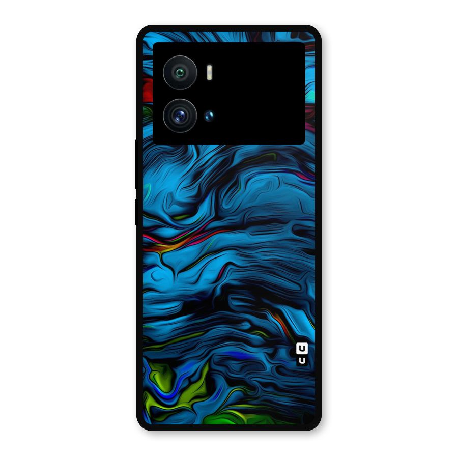 Beautiful Abstract Design Art Metal Back Case for iQOO 9 Pro