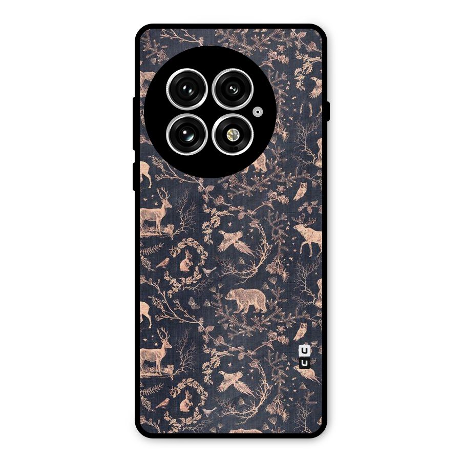 Beautiful Animal Design Metal Back Case for OnePlus 13