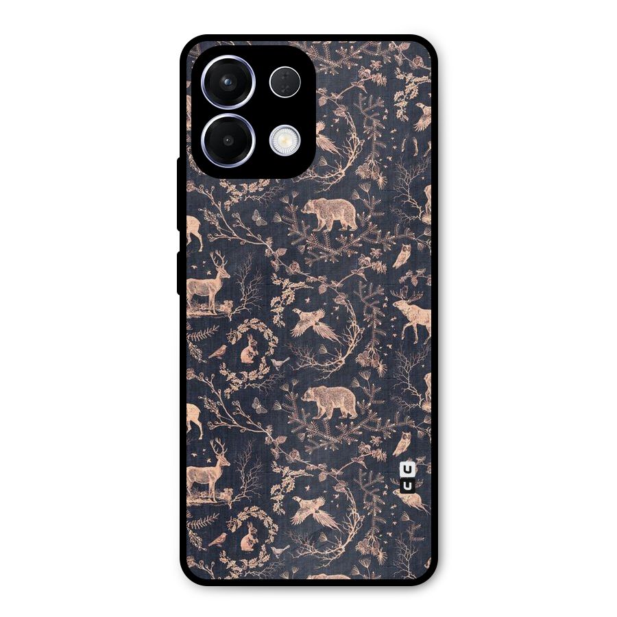 Beautiful Animal Design Metal Back Case for Oppo K13