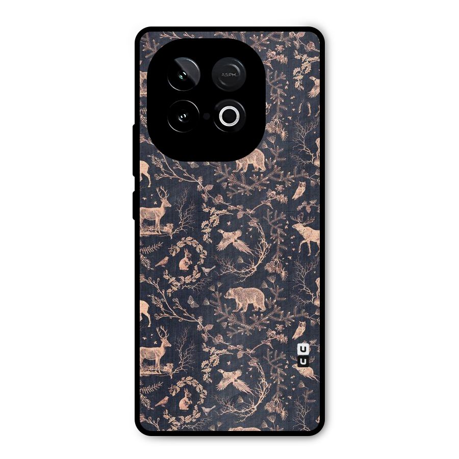 Beautiful Animal Design Metal Back Case for iQOO Neo 10