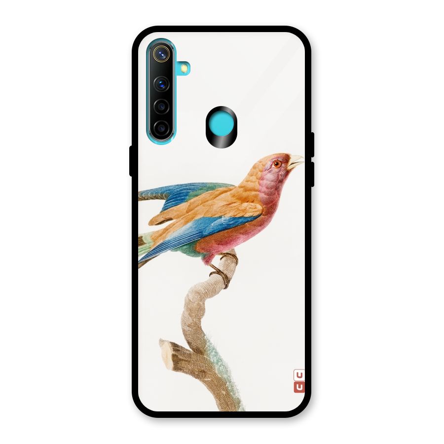 Beautiful Bird Glass Back Case for Realme 5