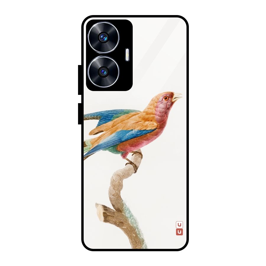 Beautiful Bird Glass Back Case for Realme Narzo N55