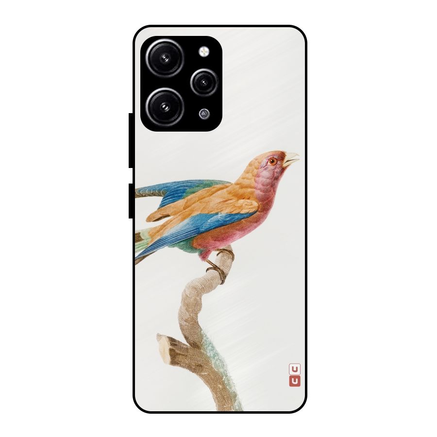 Beautiful Bird Glass Back Case for Redmi 12 4G