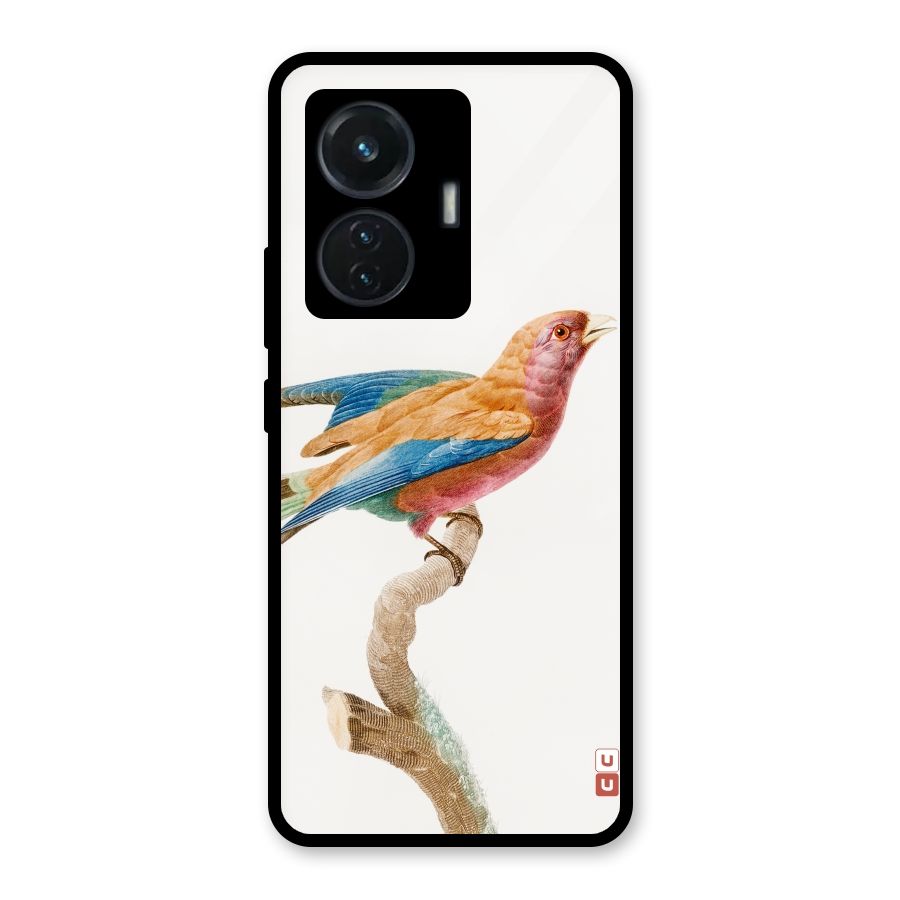 Beautiful Bird Glass Back Case for Vivo T1 44W