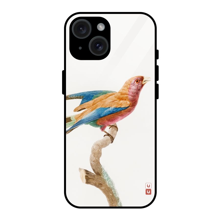 Beautiful Bird Glass Back Case for iPhone 15