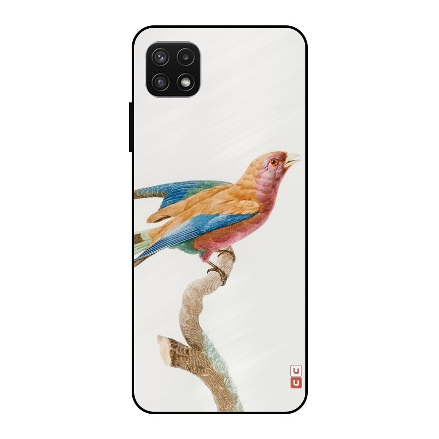 Beautiful Bird Metal Back Case for Galaxy A22 5G