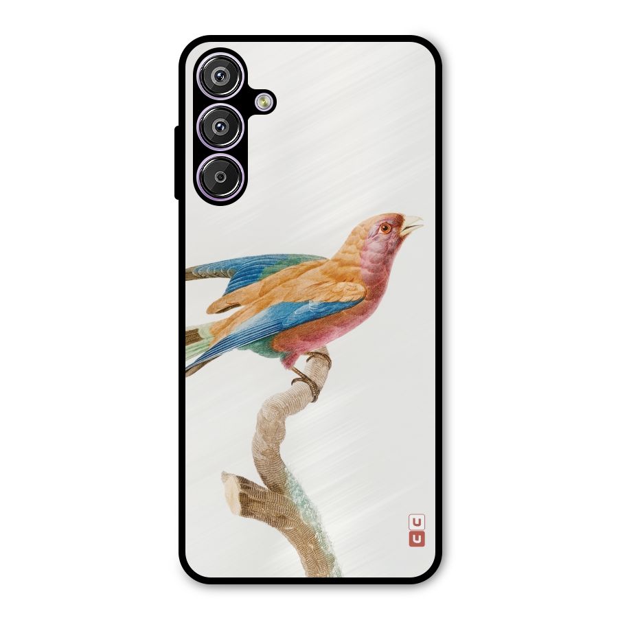 Beautiful Bird Metal Back Case for Galaxy F15