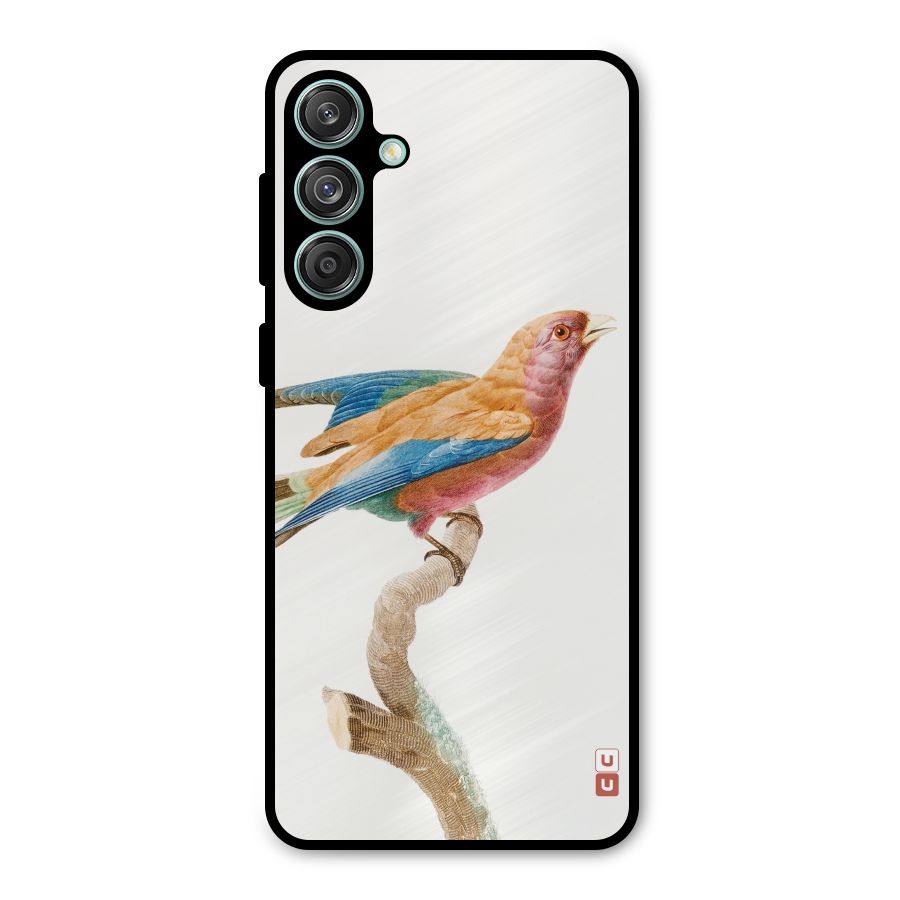 Beautiful Bird Metal Back Case for Galaxy M55 5G