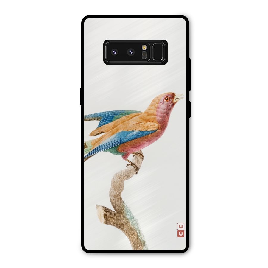 Beautiful Bird Metal Back Case for Galaxy Note 8