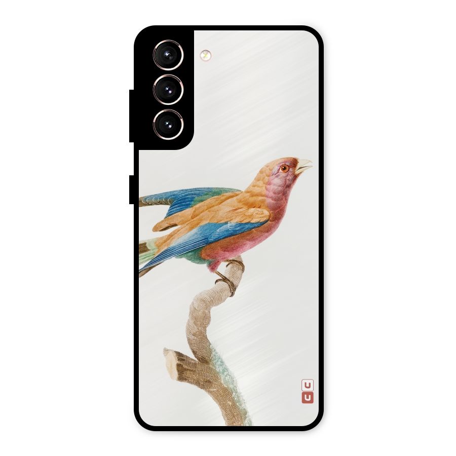 Beautiful Bird Metal Back Case for Galaxy S21 5G