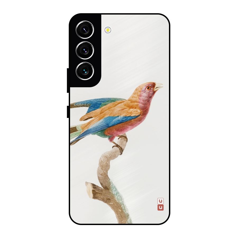 Beautiful Bird Metal Back Case for Galaxy S22 5G